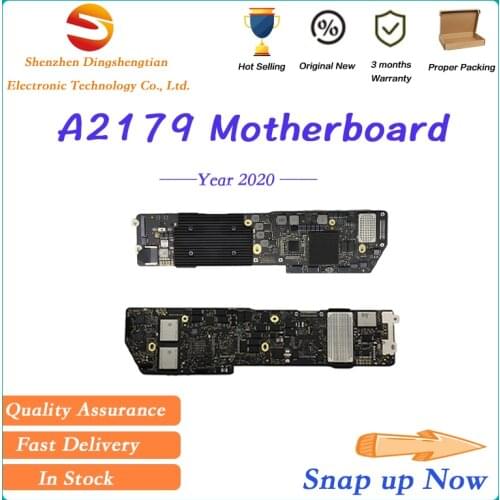 Original Motherboard For Macbook Air Retina A2179 Logic Board With Touch ID i3 i5 8g 128g 256g 500g 2020 Year EMC 3302 661-14741