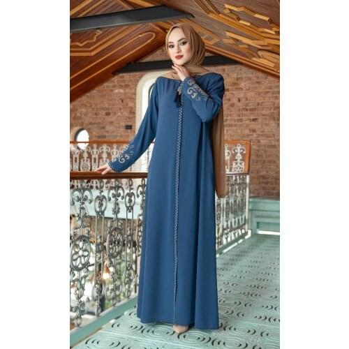 Abaya Muslim dress Women Long Sleeve Abaya Maxi Kaftan big size womens dress embroidered abaya Islamic clothing Turkey dubai