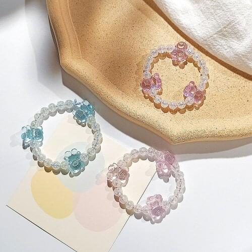 Jelly Bear Transparent Bear For DIY Baby Girls Woman Band Headdress Decoration Bracelet Work As Hair Band and Bracelet