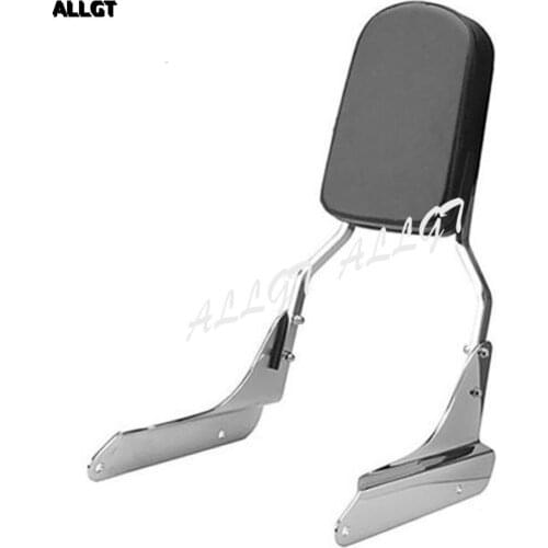 ALLGT Rear Sissy Bar Passenger Backrest For Honda VLX600 VT600C 1998-2007 1999 2000 2001 2002 2003 2004 2005 2006