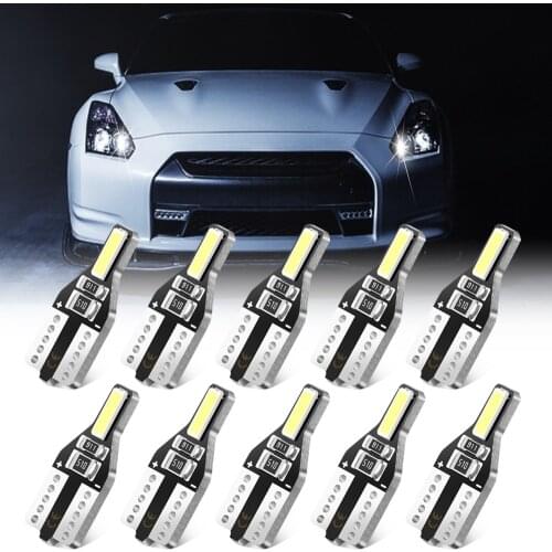 10 Pieces T10 LED bulbs Car Interior Light For Daewoo Winstorm Nubira Sens Tosca Matiz Nexia