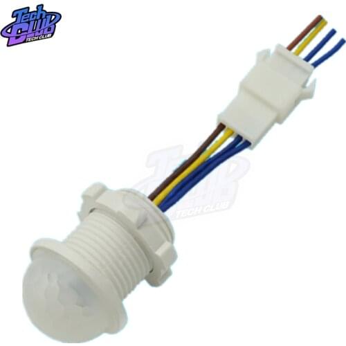 AC 85V-265V LED PIR Infrared Detector IR Infrared Motion Sensor Switch Adjustable Time Delay Switch for Home Lighting Induction