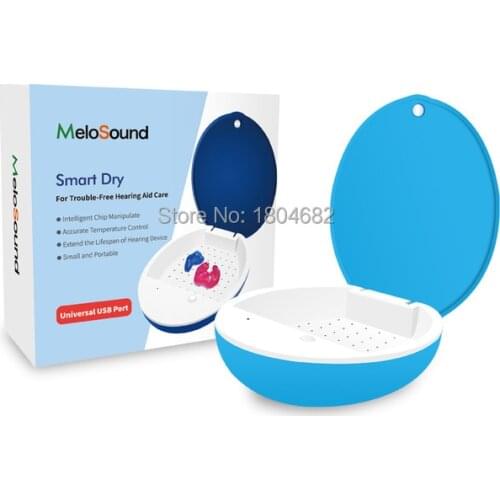 2019 New Hearing Aid Dryer 3 Hour Timer Ear Aid Drying Box Electronic Dehumidifier