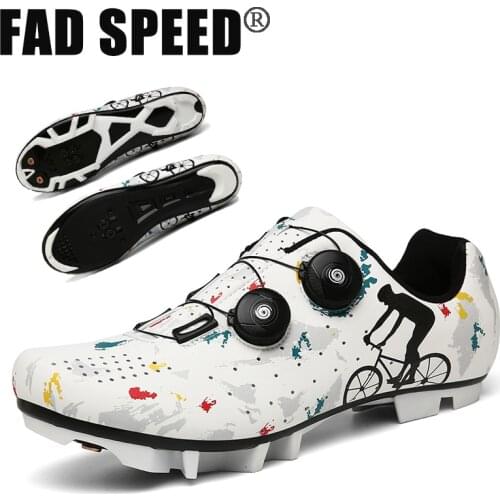 2021 Summer Cycling MTB Flat Shoes Speed Cleat Men Road Dirt Bike Clit Sneakers Route Racing Women Bicycle Mountain Boots Spd