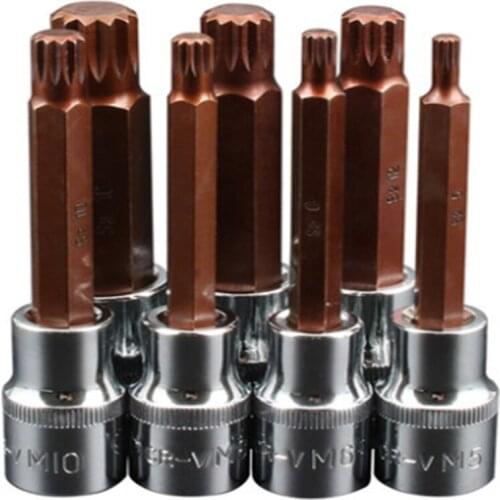 2021 Newest Inner 12-point Socket Head 1/2 Inch Screwdriver Socket Wrench Electric Extension Bit M5M6M8M10M14M16