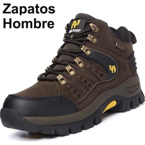 2021 Couples Outdoor Mountain Desert Climbing shoes. Men Women Ankle Hiking Boots, Plus Size Fashion Classic Trekking Footwear
