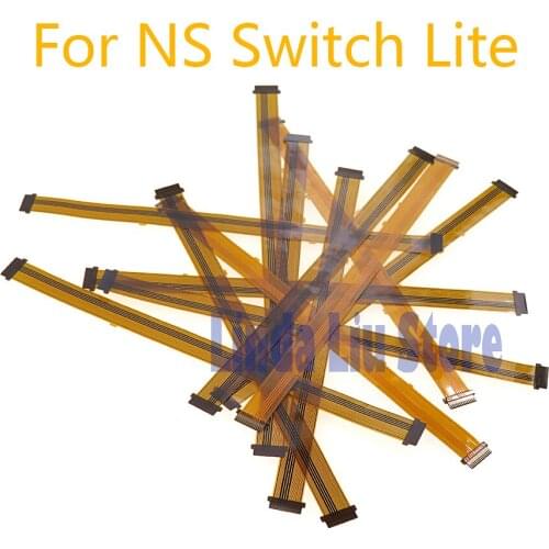 50pcs Left Connector Ribbon Flex Cable Internal For NS Switch Lite Mini L Button Flex Cable for Nintendo Switch Lite Motherboard