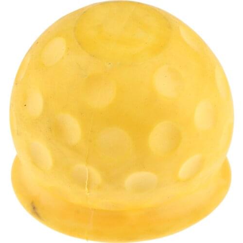Tow Ball Towing Protective Cover For Car, Truck Trailer Yellow
