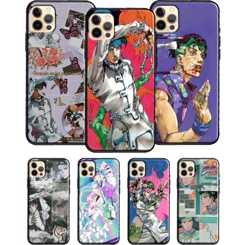 Thus Spoke Kishibe Rohan JoJo For iPhone 12 Pro Max Mini 7 8 Plus Phone Case For iPhone 11 Pro Max XS XR X SE 2020 Cover