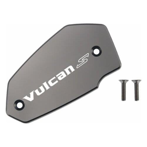 CNC Aluminum Motorcycle Brake Fluid Fuel Reservoir Tank Cover Cap FOR Kawasaki VN650 EN650 Vulcan S 650 2015-2019