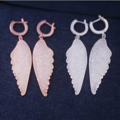 Designer Fashion 925 Sterling Silver Jewelry 3A Cubic Zirconia Party Earring