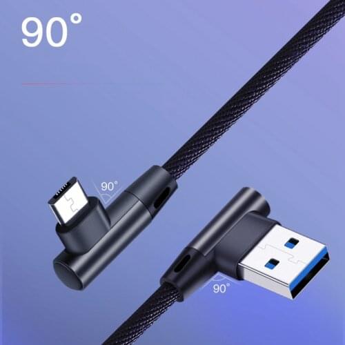 3M Micro USB Data Charging Cable Nylon Woven 2A Android V8 Aluminum Alloy For Android Micro usb Fast Charging Charger Cable