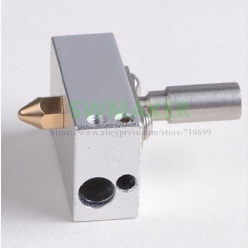 SWMAKER Zortrax M200 Hot End kit Printhead set Heater Block Thermal Barrier Nozzle 0.4mm
