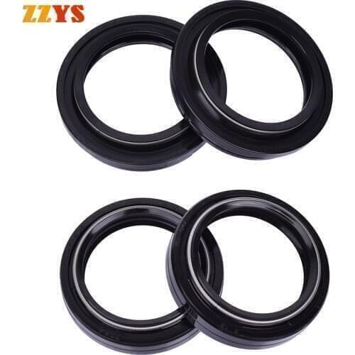 37x49x8/10 37 49 8 10 Fork Oil Seal Dust Cover For Kawasaki ZZR250 ZL600 Eliminator ZX600 Ninja 600R ZL ZX 600 750 ZZR 250 ZX750