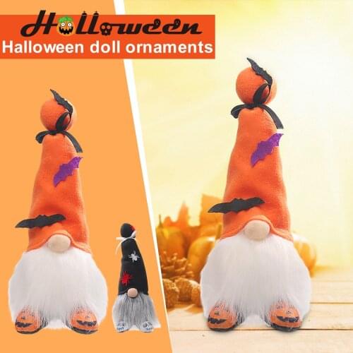 Cute Cartoon Dwarf Elf Home Decor Ornaments Halloween Dwarf Doll Doll Halloween Decoration Can Be Illuminated Halloween Gift