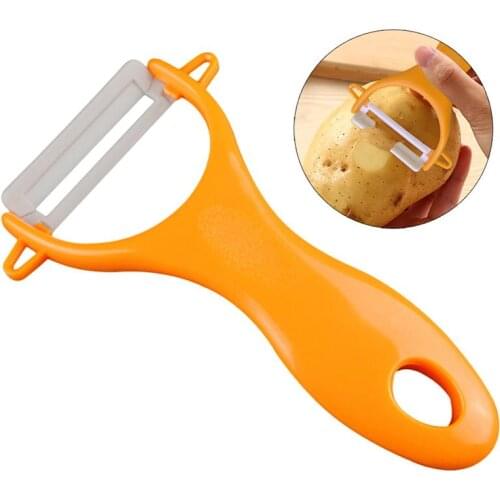 Multifunction Food Peeler Silicone Fruit Vegetable Peeler Cutter Sharp Plastic Potato Carrot Grater Portable Kitchen Hand Peeler