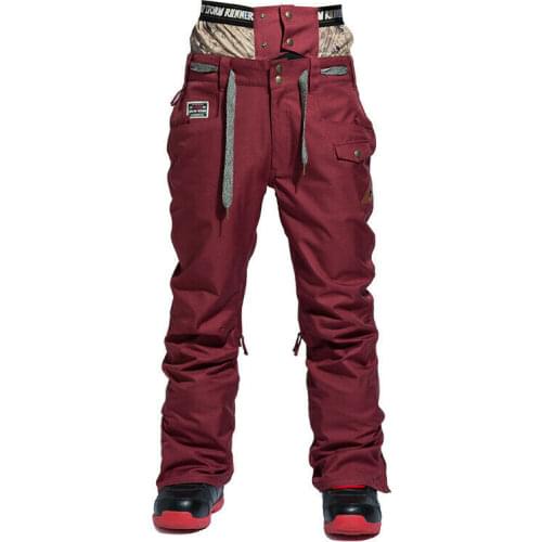 Mans Winter Waterproof Outdoor Coat Pants Ski Suit Jacket Snowboard Clothing
