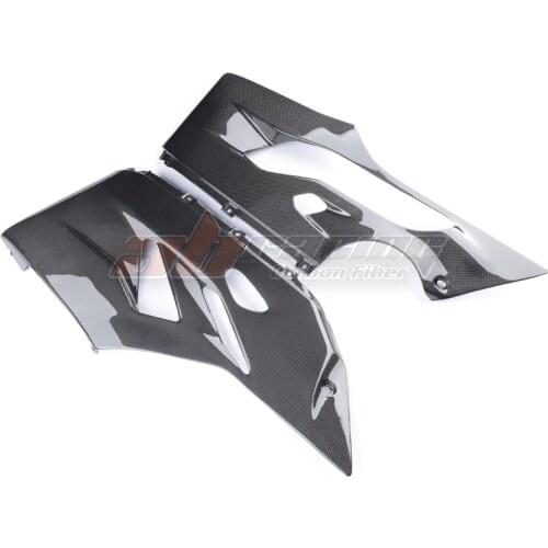 Belly Panel Lower Side Fairings For Ducati 1199 899 1299 959 Full Carbon Fiber 100