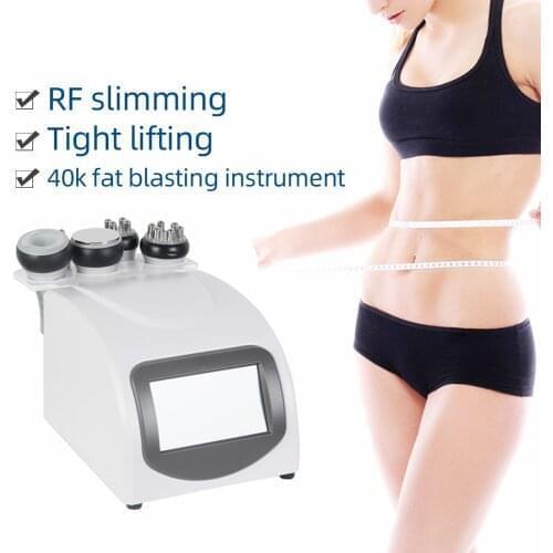 New Product Vacuum Ultrasonic Cavitation Radio Frequency Multipolar RF Body Slimming Machine Skin Lifting Tighten Anti-Wrinkle