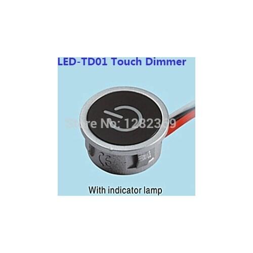 12V Touch LED Dimmer Touch Memory Continuous Dimmer For LED Lighting Input 8Vdc~24V DC Constant Current Max. 700mA 2018 New Hot