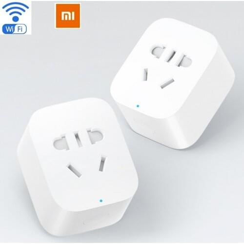 Xiaomi Smart Socket Plug Bacic WiFi Wireless Remote Socket Adaptor Power on and off with phone wireless