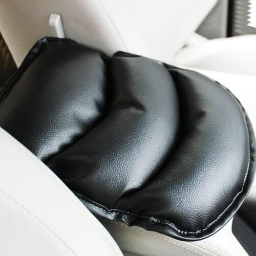 Universal Car Seat Cover Soft Leather Auto Center Armrest Console Box Armrest Seat Protective Pad Mat Car Arm Rest Top Cover Hot
