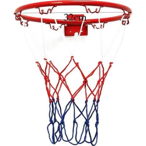 Diameter 32CM indoor and outdoor basketball ring distribution net and screws
