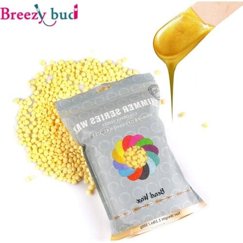 500g Hard Wax Beans Hair Remover Depilatory Wax Bikini Face Legs Body Hair Removal Beans for Man Woman Body Beauty