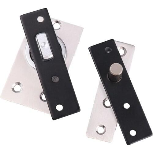 360-degree Rotating Shaft Wooden Door Upper and Lower Hinge Door Shaft Heaven and Earth Shaft Rotation Invisible Door Hinge
