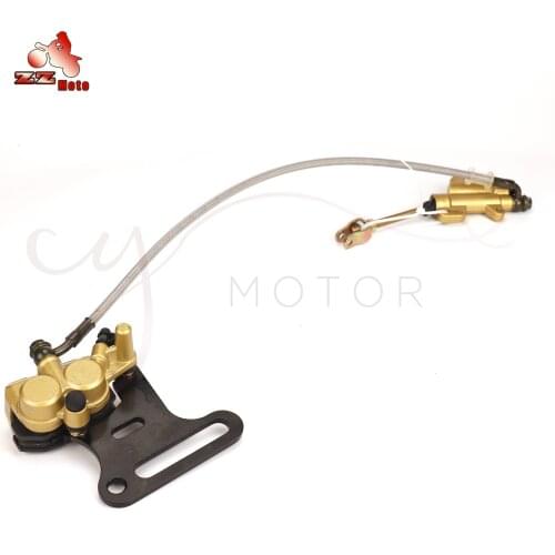 WZ Off-road Motorcycle Accessories 110CC-250CC Large Bracket Rear Brake Rear Hydraulic Disc Brake Assembly Up and Down Pump