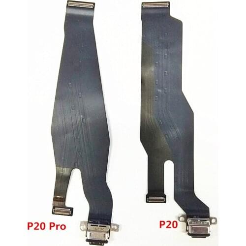 10PCS/Lot USB Charging Port Dock Connector Board Flex Cable Replacement Parts for Huawei P20 Pro Lite Nova 3E