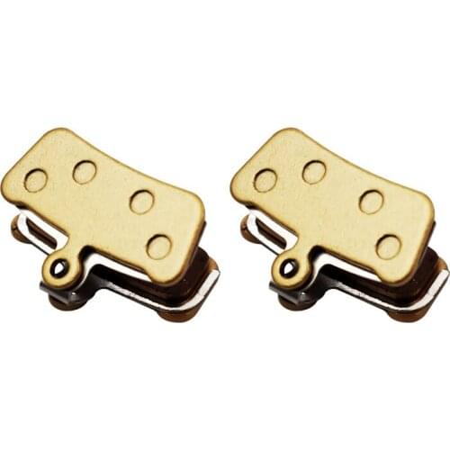 2 Pairs Mountain Bike Metallic Disc Brake Pads For SRAM Guide RSC/RS/R Avid XO E7 E9 Trail 4 Pistions