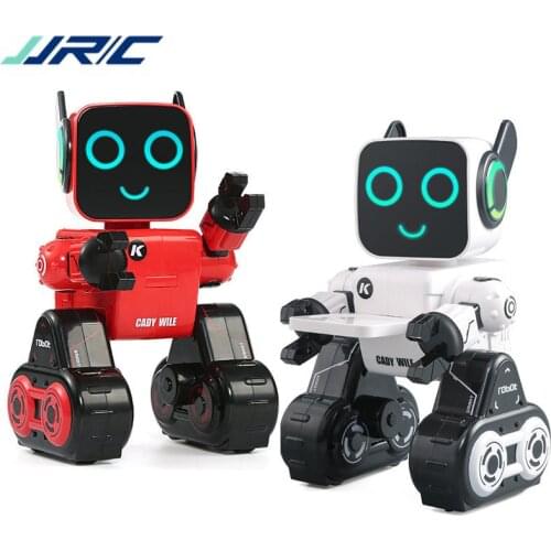 2018 New Arrival JJRC R4 Cady Wile Gesture Control Robot Toys Money Management Magic Sound Interaction RC Robot VS R2 R3