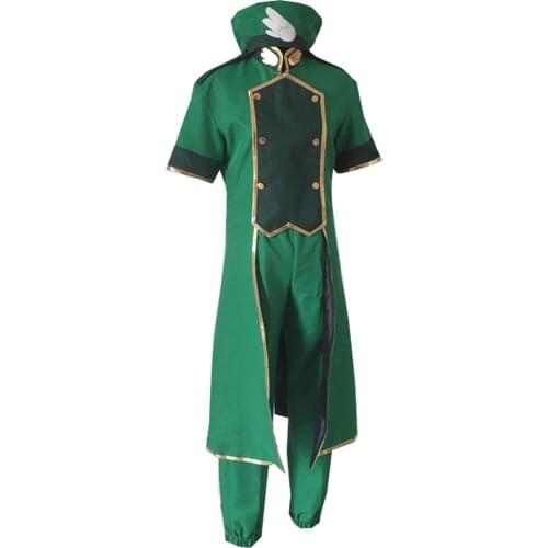 2019 Card captor Sakura Syaoran Li Cosplay Costumes Anime Chinese Robe Cardcaptor Men Women Uniform for Halloween Party
