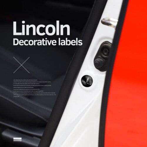 4Pcs 20mm PVC Car Styling Anti-Abrasion Gasket Sticker For Lincoln MKC MKT MKZ MKX MKS Continental Navigator Voyager Accessories