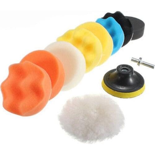 Car Burnishing Foam Sponge Car Polishing Pad Car Polisher Wheels Glass Disc Tool Polishing Machine Auto Polish Wheel Disk