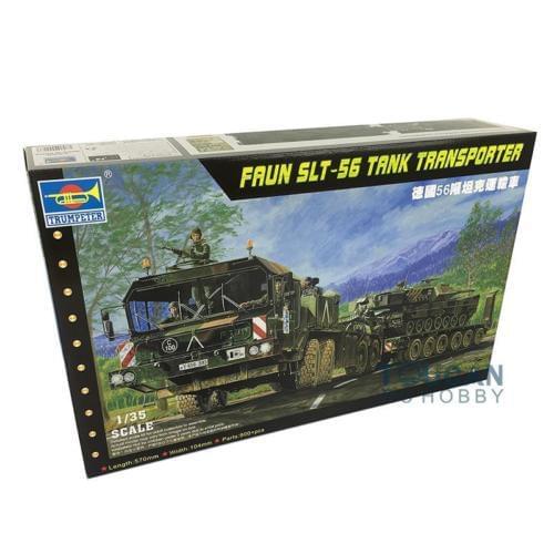 Trumpeter 1/35 Germany Faun SLT-56 Tank Tractor Truck 00203 Static Model Toy Kit TH05311-SMT2