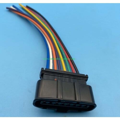 Free shipping 2/5/10/20 pcs 8 pin V33 V43 air flow meter plug connector wire harness