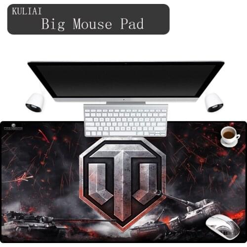 XGZ Large Game Mouse Pad Logo World of Tanks Gaming Player Notebook Mousepad Large Size 30X60-40X90cm Accept Customized Mats