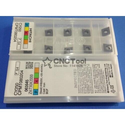 CPMT080204 CY250, HITACHI carbide tip Lathe, Insert the lather, boring bar, CNC tool, machine, Factory outlets