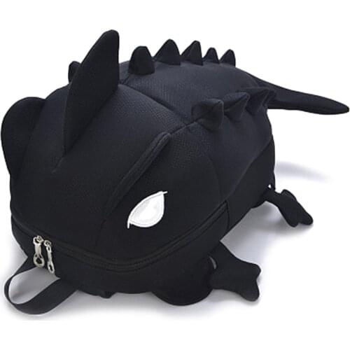 Children Cartoon 3D Dinosaur Backpack Students Cute Schoolbag Kid Christmas Gift M68C