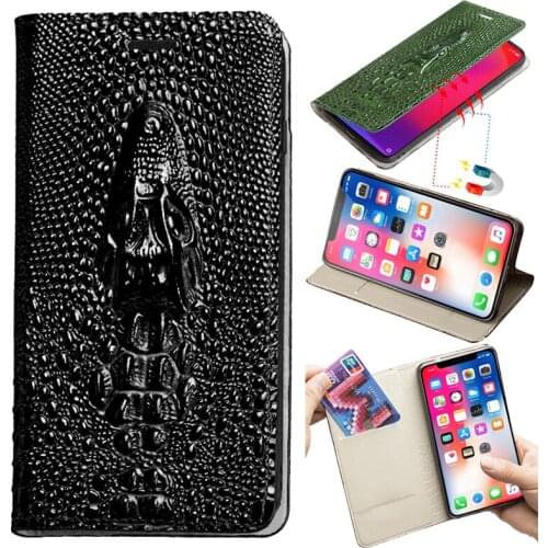 Leather Flip Phone Case For Samsung A51 A71 A10 A20 A30 A40 A50 A50S A60 A70 A5 A7 A8 Plus J3 J5 J6 J7 Dragon Head Wallet Bag