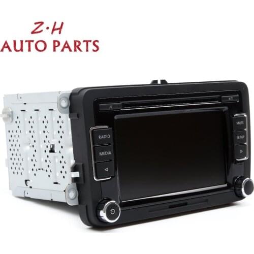 NEW RCD510 CD Player Car Radio With USB+AUX SD Card Reverse Image Version For VW Golf MK6 Jetta Passat Tiguan Polo 56D035190A