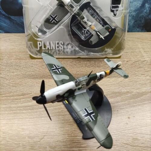 1/72 Classic propeller airplane Attack Germany WII BF109 F4 Millitary Model Aircraft Airplane Toys Aviation Collection