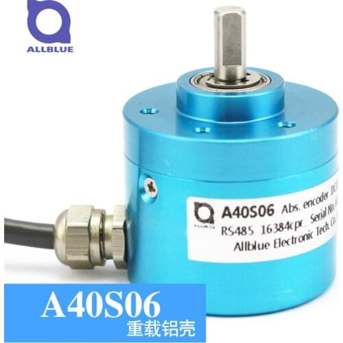 Single-turn Absolute Encoder RS485-Custom RS485-RTU RS485-ASCII RS422-SSI Resolution 1024 2048 4096 8192 16384