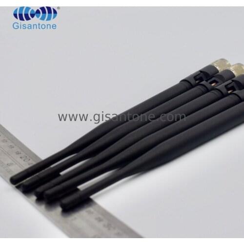 Rubber duck dual band antenna for router wifi indoor