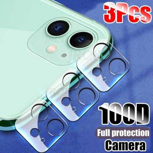 3PCS Camera Protection Glass For iPhone 11 12 Pro Max X XR XS MAX Screen Protector Camera Lens Glass