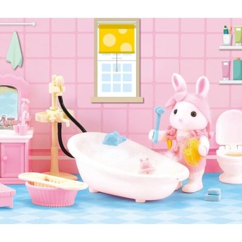 1:12 Dollhouse Miniature Furniture Toys Set DIY Forest Family Kids Girls Pretend Play Furniture Toys Gift for Christmas Birthday