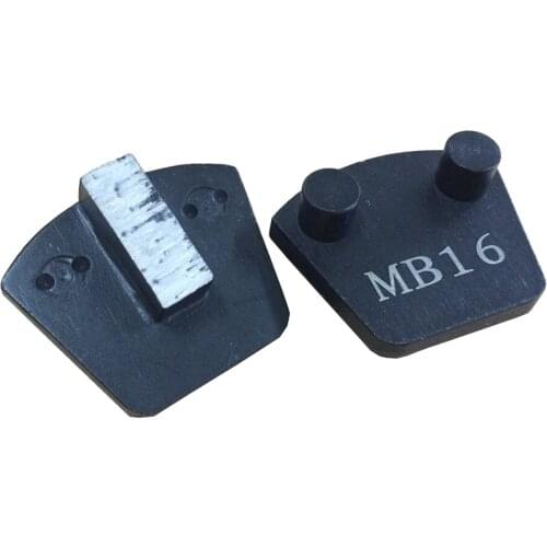 24pcs MB16# 24*10*10mm Werkmaster Type Concrete Dry Grinding Pads