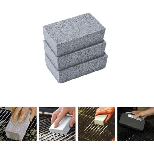Bbq Cleaning Stone Non Slip Handheld Odorless Grill Ecological Clean Brick Barbecue Scraper Griddle Removing Stains Brush #PY